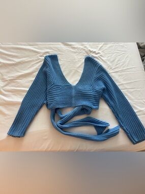 Atoir Perfect Game Knit Wrap Sweater